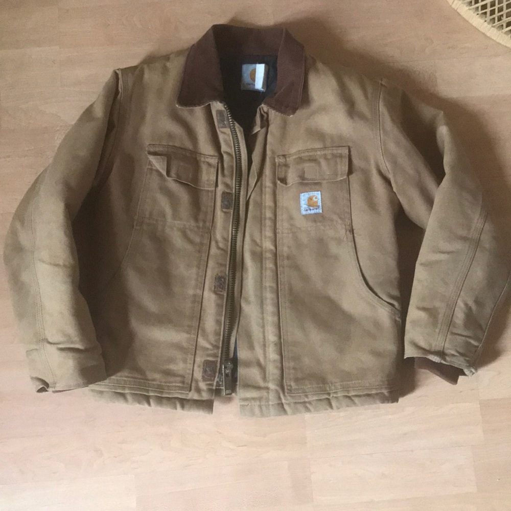 Tan Carhartt jacket
